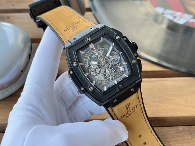 白壳 金黑 宇舶 恒宝hublot Big Bang 系列601.Nx.0173.Lr 1 1复刻原版字面 非市面版本字面 男士腕表 316精钢表壳 壳套采用c